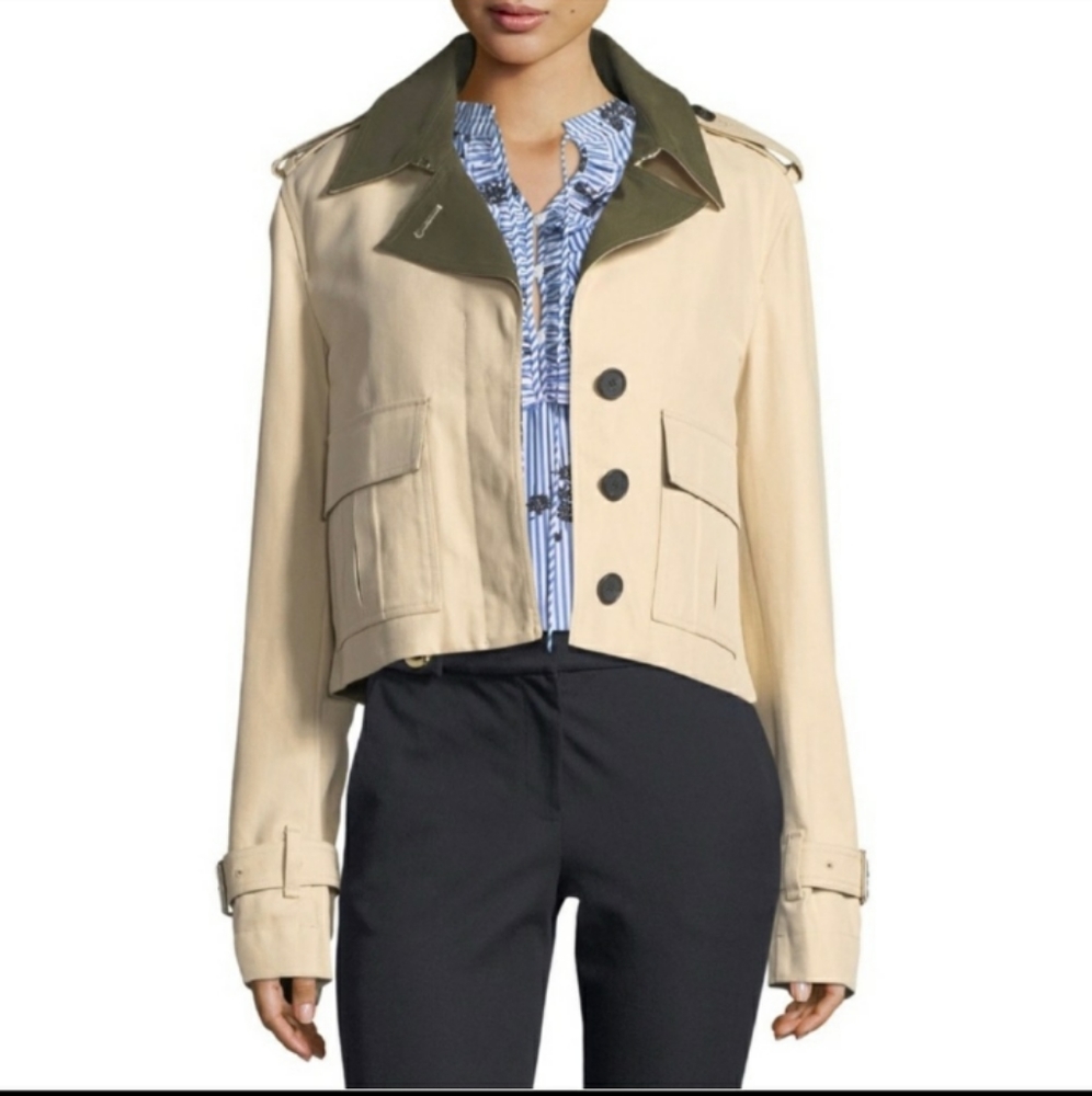 10 Crosby Derek Lam Short Anorak Jacket